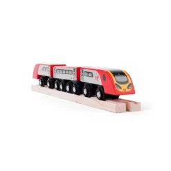 Pendolino train vierge en bois