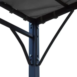 Pergola murale 3 × 2,5m nice grise