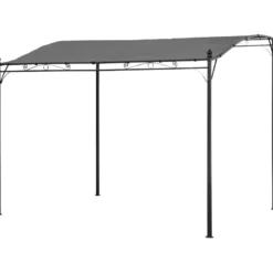 Pergola murale 3 × 2,5m nice grise