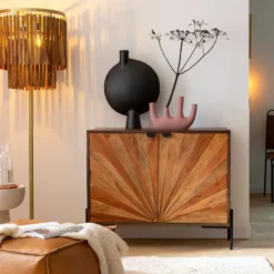 Petit buffet en bois d'acacia