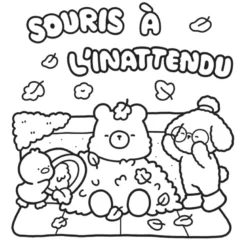 Petits mots cosy Coloriages mignons et cocooning 45 citations à colorier