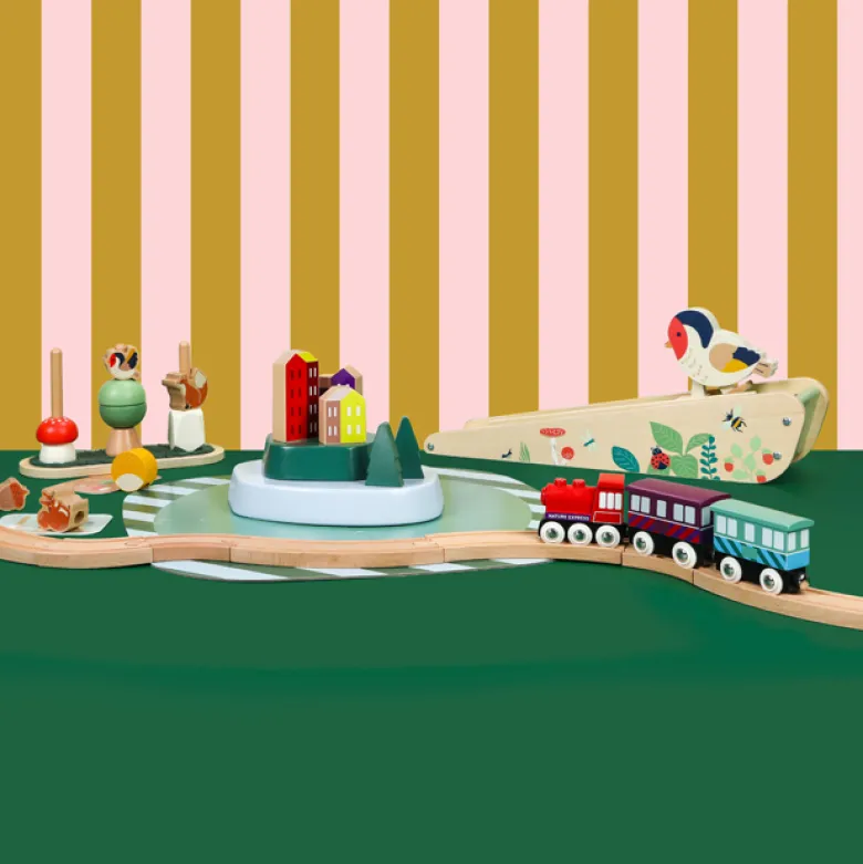 Petit train en bois
