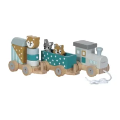 Petit train étoilé animaux du zoo Pétrole