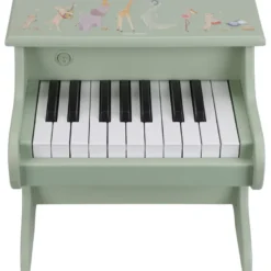 Piano en bois vert safari friends
