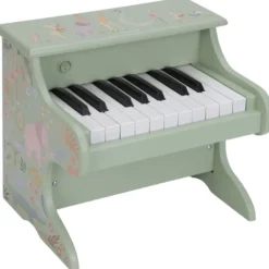 Piano en bois vert safari friends
