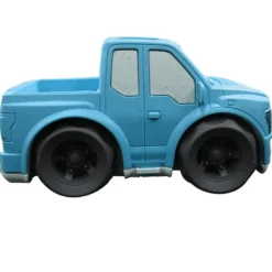 Pick-up bleu composé de fibres de blé
