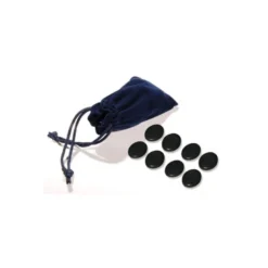 8 pierres massage basalte pour orteils