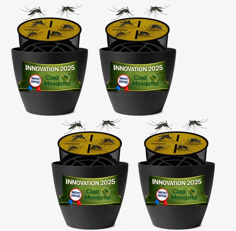 Piège moustique écologique 4 pièces