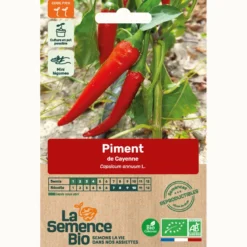 Piment de cayenne - graines bio