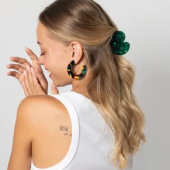 Pince à cheveux lova Vert