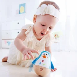Pingouin musical dansant hape