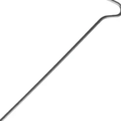 10 piquets de tente cao acier zingué 180mm 4.4mmø