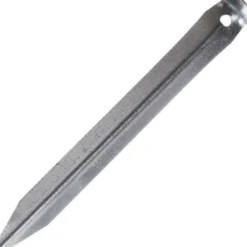 10 piquets de tente cao cornières acier 230mm