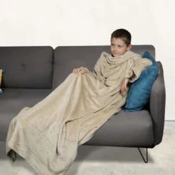 Plaid avec manches - enfant