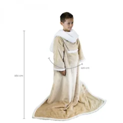Plaid avec manches - enfant