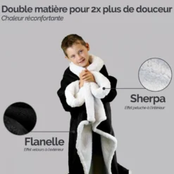 Plaid avec manches - enfant