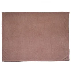 Plaid cocoon vieux rose 130x170 cm