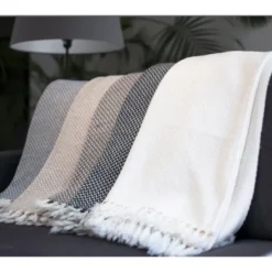 Plaid confort cachemire et laine petits