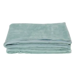 Plaid lou bleu glacier 130x170 cm