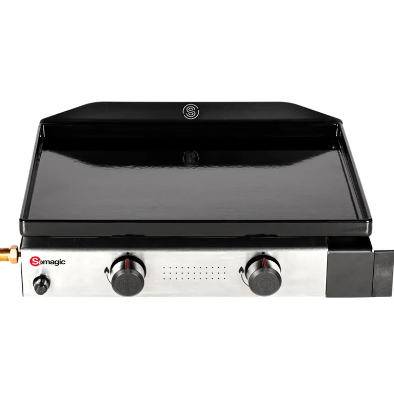 Plancha au gaz solia 200 2 brûleurs 4,25kw
