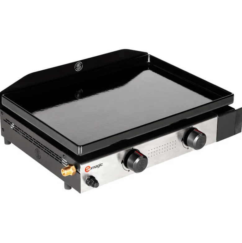 Plancha au gaz solia 200 2 brûleurs 4,25kw