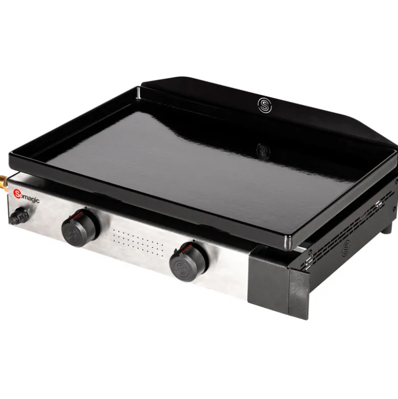 Plancha au gaz solia 200 2 brûleurs 4,25kw