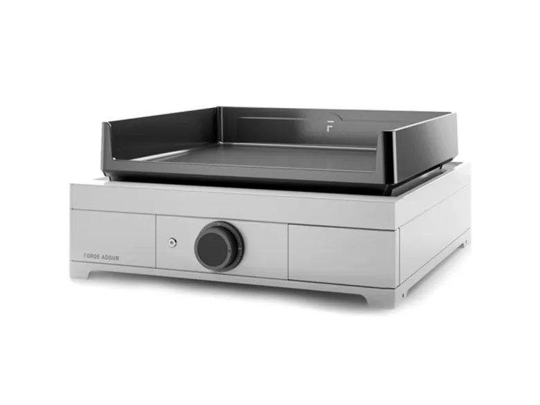 Plancha électrique modern 45 en inox - forge adour