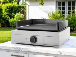Plancha électrique modern 45 en inox - forge adour