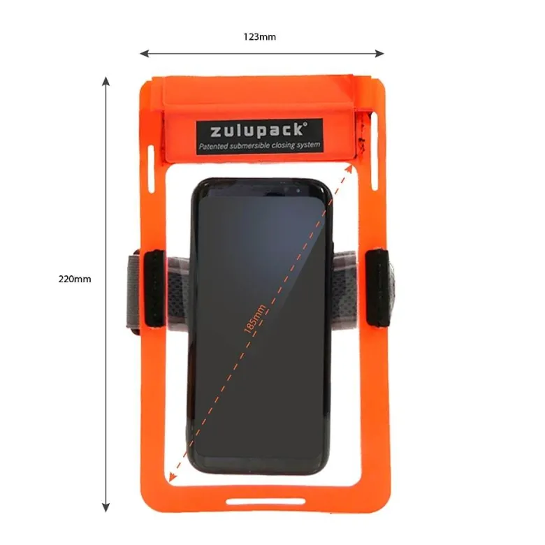 Poche de téléphone etanche zulupack