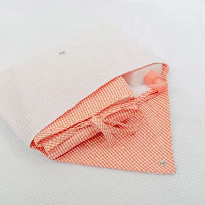 Pochette de rangement en coton bio