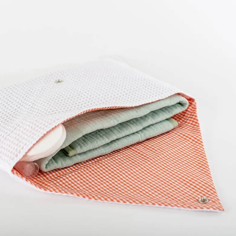 Pochette de rangement en coton bio
