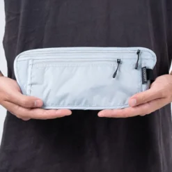 Pochette de sécurité cocoon rfid travel waist wallet grise