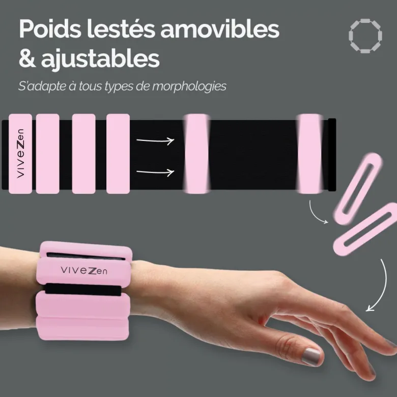 Poids lestés réglables