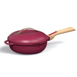 Poêle 8 en 1 La Fabuleuse 24 cm Rouge