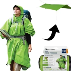 Poncho tarp sea to summit nylon vert