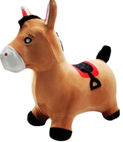 Poney sauteur gonflable avec housse