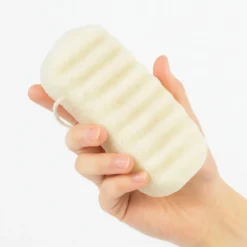 Éponge konjac argile verte pour le corps