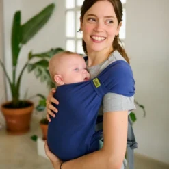 Porte-bébé hybride boba bliss bleu