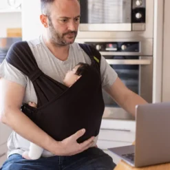 Porte-bébé hybride boba bliss noir