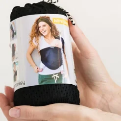 Porte bébé mini sling noir