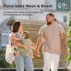 Porte-bébé évolutif moov & boost vert Vert