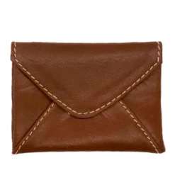 Porte-cartes cuir nino havane