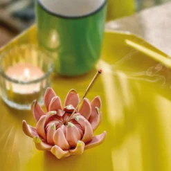 Porte-encens fleur de lotus