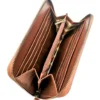 Portefeuille cuir ami café