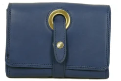 Porte-feuille femme katana cuir sauvage k753105 Gris
