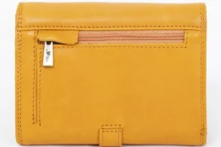 Porte-feuille femme katana cuir sauvage k753105 Camel