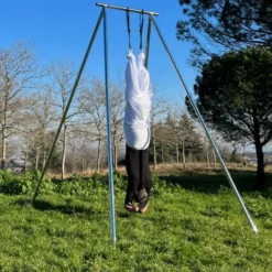 Portique en acier danse et yoga aérien