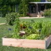Potager rectangle design l120 x l65 x h18cm ep19mm