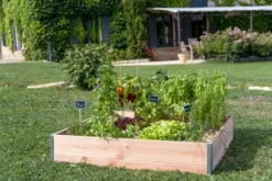 Potager rectangle design l120 x l65 x h18cm ep19mm