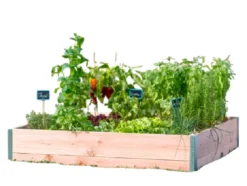 Potager rectangle design l120 x l65 x h18cm ep19mm